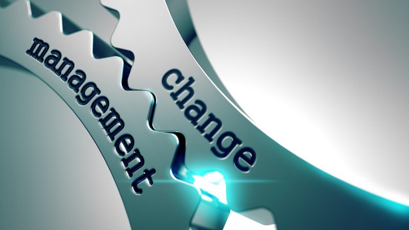 Change Management on the Mechanism of Metal Cogwheels.